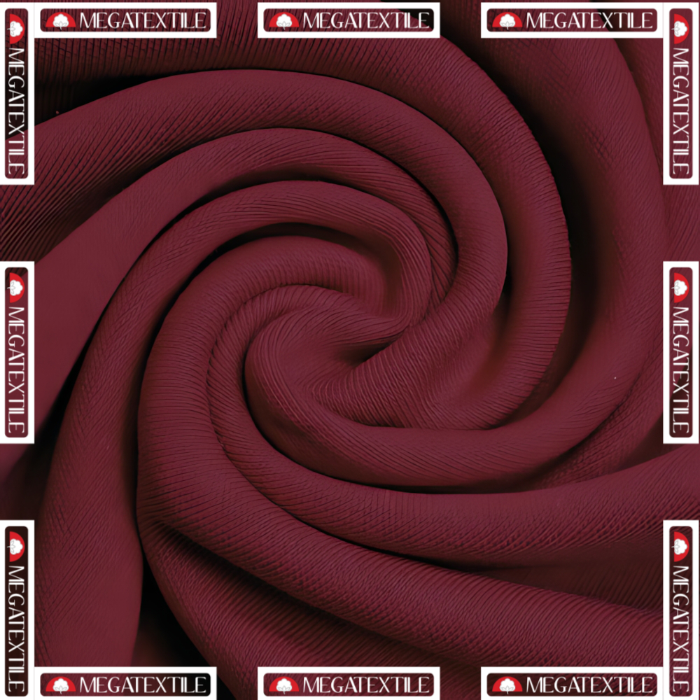 Интерлок Double Face | Бордовый | 5026 (2085) | Пенье 20/50/20 | 75%хб/25%пол | 180см 360gr (+/-5)